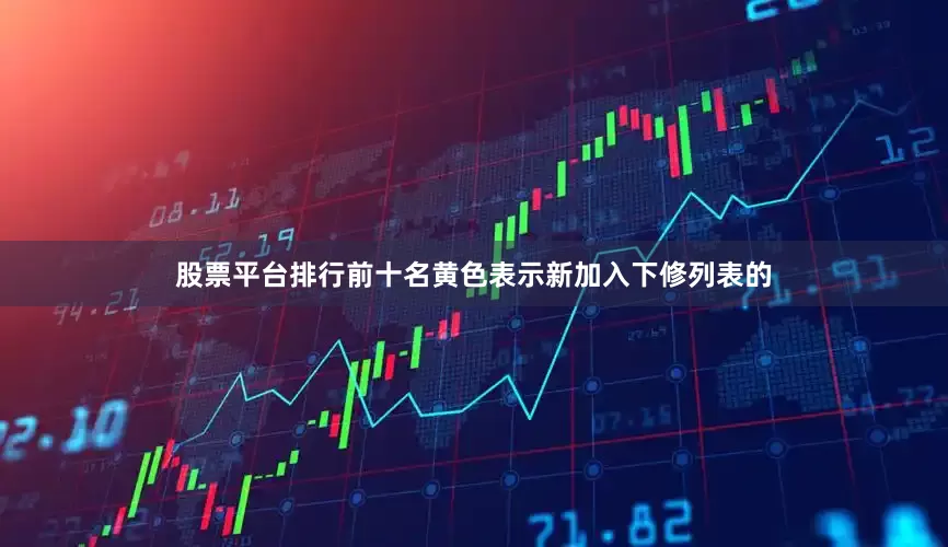 股票平台排行前十名黄色表示新加入下修列表的