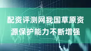 配资评测网我国草原资源保护能力不断增强