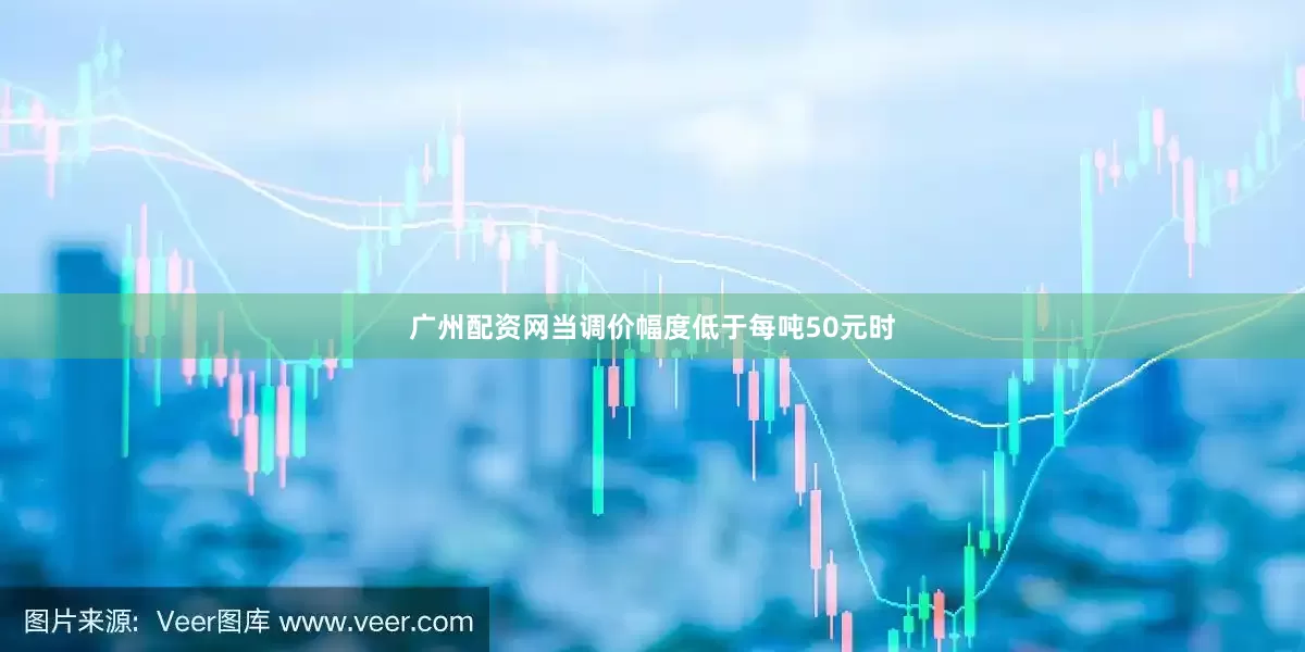 广州配资网当调价幅度低于每吨50元时