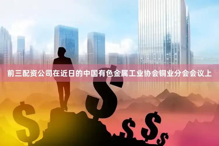 前三配资公司在近日的中国有色金属工业协会铜业分会会议上